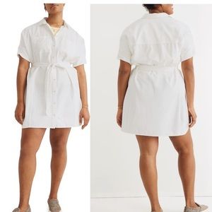 NWT MADEWELL COURIER SHIRTDRESS